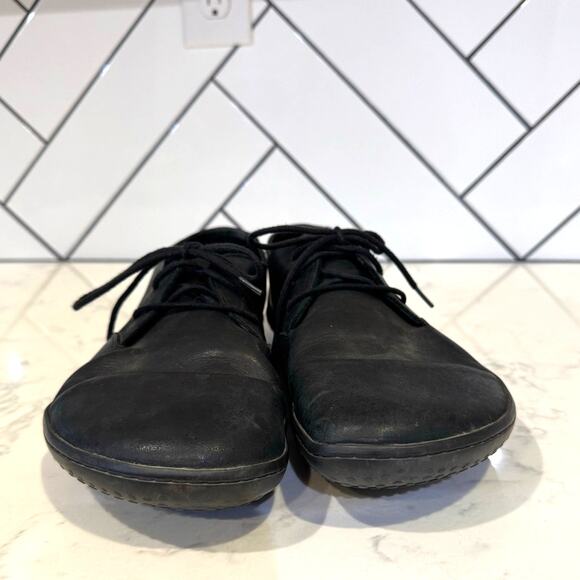Vivobarefoot Ra II leather barefoot Oxford lace-up thin sole natural movement main image 6